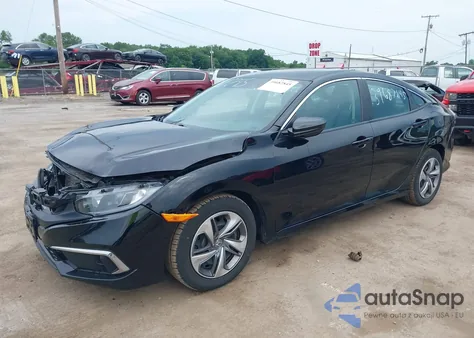 2019 Honda Civic Lx from USA, damaged, VIN 2HGFC2F6XKH522613